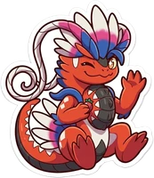 Koraidon sticker by LoverGirlPlays