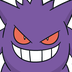 Gengar Twitch chat badge from the Pokémon Night Out drop