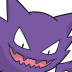 Haunter Twitch chat badge from the Pokémon Night Out drop