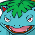 Venusaur Twitch chat badge, evolved from the Ivysaur badge